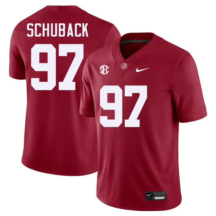 Reid Schuback Alabama Jersey,University Of Alabama Crimson Tide Football Jersey,Uniforms-Crimson